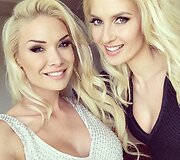 Natalija Bunkė ir Kristina Ivanova