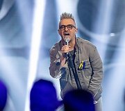 Koncerto &bdquo;Kartu iki pergalės&ldquo; akimirka