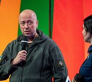 Koncerto &bdquo;Kartu iki pergalės&ldquo; akimirka