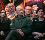 Koncerto &bdquo;Kartu iki pergalės&ldquo; akimirka