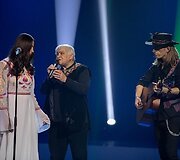 Koncerto &bdquo;Kartu iki pergalės&ldquo; akimirka