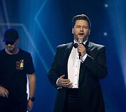 Koncerto &bdquo;Kartu iki pergalės&ldquo; akimirka