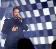 Koncerto &bdquo;Kartu iki pergalės&ldquo; akimirka