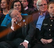 Koncerto &bdquo;Kartu iki pergalės&ldquo; akimirka