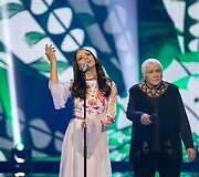 Koncerto &bdquo;Kartu iki pergalės&ldquo; akimirka