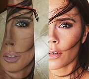 Victorios Beckham portretas 