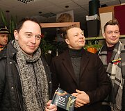 Vyčio skulptūros atidengimo ceremonijos akimirka 