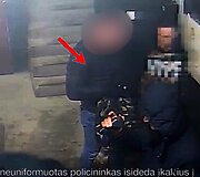 Reido metu nustebino &bdquo;slaptojo pareigūno&ldquo; veiksmai