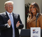 Donaldas ir Melania Trumpai