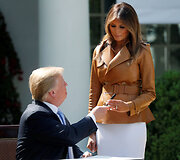 Donaldas ir Melania Trumpai