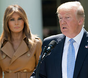 Melania ir Donaldas Trumpai