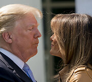 Donaldas ir Melania Trumpai 