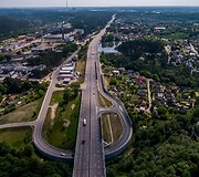 Andriaus Rep&scaron;io nuotr./Grigi&scaron;kių transporto mazgo rekonstrukcijos III-iasis etapas