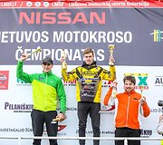 Trečiojo etapo motokroso čempionato akimirkos