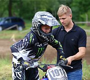 Vaikų motokroso stovyklos akimirkos