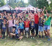 Vaikų motokroso stovyklos akimirkos