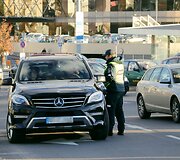 Edukologijos žiede eismo judėjimu rūpinasi policija