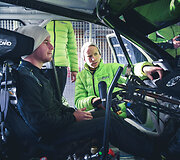 Mads Ostberg ir Kevinas Abbringas