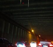 Varveklis Geležinio Vilko gatvės tunelyje