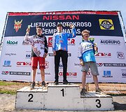 Jaunųjų sportininkų motokroso varžybų akimirkos