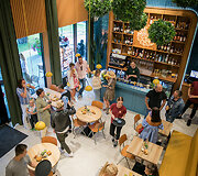 Restorano atidarymo akimirka