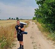 Vaidos ir Andriaus Rimi&scaron;kių žygis &bdquo;Camino Lituano&ldquo; keliu