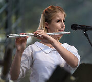 Festivalio &bdquo;Purpurinis vakaras&ldquo; akimirka