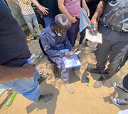 Mantas Bertulis ir Danielius Bunkus beveik parą praleido Zambijos kalėjime