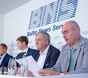 Spaudos konferencija apie saugaus eismo strategiją &bdquo;Vizija 0&ldquo;.