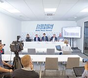 Spaudos konferencija apie saugaus eismo strategiją &bdquo;Vizija 0&ldquo;.