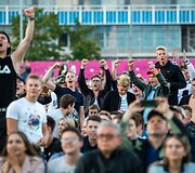 FIFA transliacija prie Baltojo tilto: Rusija &ndash; Kroatija