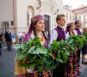 Vasario 16-osios Akto Signataro Mykolo Birži&scaron;kos, jo žmonos Bronislavos Birži&scaron;kienės ir visuomenės veikėjų profesorių Vaclovo bei Viktoro Birži&scaron;kų karstų perlaidojimas