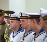 Vasario 16-osios Akto Signataro Mykolo Birži&scaron;kos, jo žmonos Bronislavos Birži&scaron;kienės ir visuomenės veikėjų profesorių Vaclovo bei Viktoro Birži&scaron;kų karstų perlaidojimas