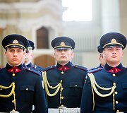 Vasario 16-osios Akto Signataro Mykolo Birži&scaron;kos, jo žmonos Bronislavos Birži&scaron;kienės ir visuomenės veikėjų profesorių Vaclovo bei Viktoro Birži&scaron;kų karstų perlaidojimas