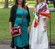 Bastilijos paėmimo dienos &scaron;ventės Vilniuje akimirka