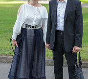 Bastilijos paėmimo dienos &scaron;ventės Vilniuje akimirka