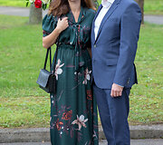 Bastilijos paėmimo dienos &scaron;ventės Vilniuje akimirka