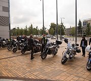 Motociklininkų komandos i&scaron;lydėtos į ralį po Lietuvą
