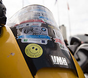 Motociklininkų komandos i&scaron;lydėtos į ralį po Lietuvą