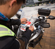 Motociklininkų komandos i&scaron;lydėtos į ralį po Lietuvą