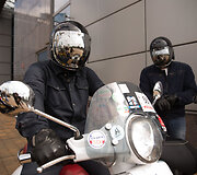 Motociklininkų komandos i&scaron;lydėtos į ralį po Lietuvą