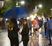 Liūtis Palangoje i&scaron;vaikė žmones i&scaron; koncerto