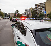 Žirmūnuose susidūrė keturi automobiliai