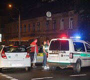 Avarija Pamėnkalnio gatvėje