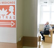 Sveikatos apsaugos ministras Aurelijus Veryga lankėsi Vilniaus universiteto ligoninės Santaros klinikose