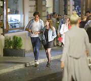 Jaunimo linksmybės Vilniaus gatvėse