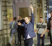 Jaunimo linksmybės Vilniaus gatvėse