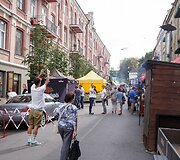 Maisto &scaron;ventė &scaron;alia Halės turgaus