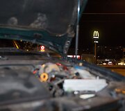 Naktinis policijos reidas Vilniaus mieste