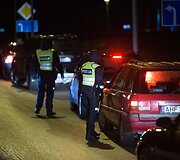 Naktinis policijos reidas Vilniaus mieste